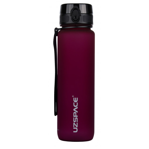 Фото - Бутылка для воды UZspace 3038 Frosted 1000 мл бордовая