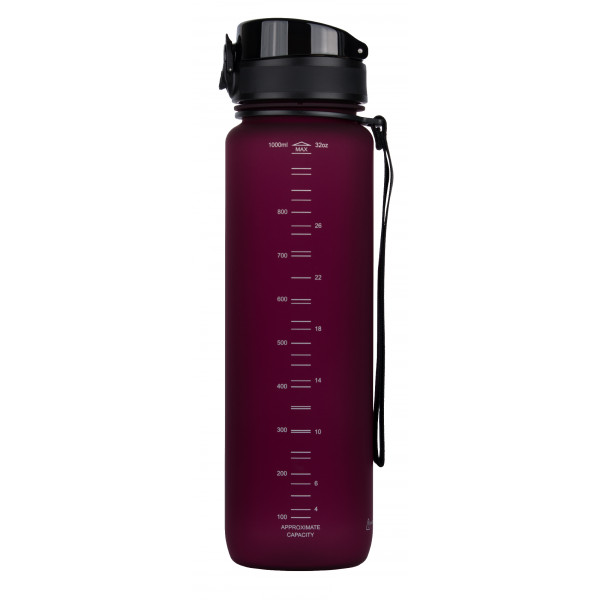 Фото - Бутылка для воды UZspace 3038 Frosted 1000 мл бордовая
