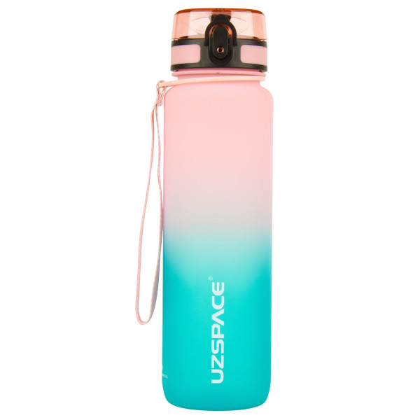 Фото - Бутылка для воды UZspace 3038 1000 мл Розово-голубая Фото - Бутылка для воды UZspace 3038 1000 мл Розово-голубая