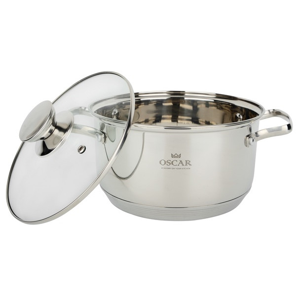 Фото - Кастрюля OSCAR Grand 18 см 2.3 л (OSR-2001-18) Фото - Кастрюля OSCAR Grand 18 см 2.3 л (OSR-2001-18)