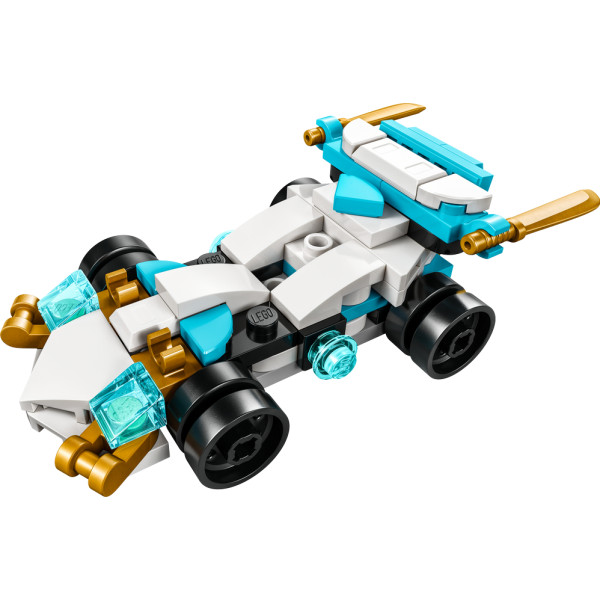 Фото - Конструктор LEGO NINJAGO Суперсильные транспортные средства дракона Зейна 2 в 1, 55 деталей (30674)