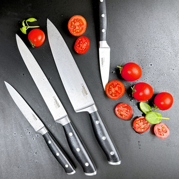 Фото - Нож сантоку Vinzer 17.8 см (50282)