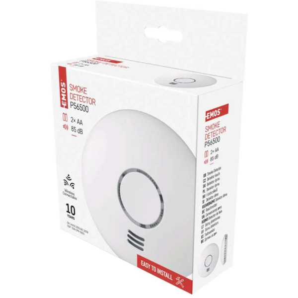 Фото - Беспроводной датчик задымления EMOS P56500