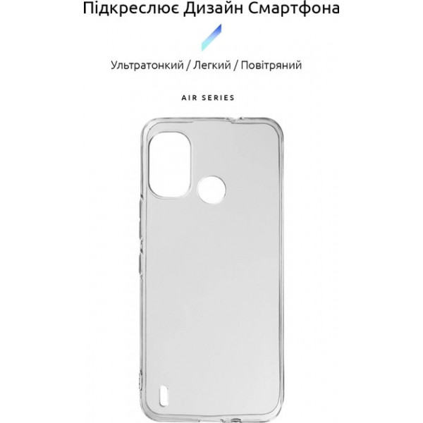 Фото - Чехол для смартфона Armorstandart Air Series for Nokia G11 Plus Transparent (ARM64553)