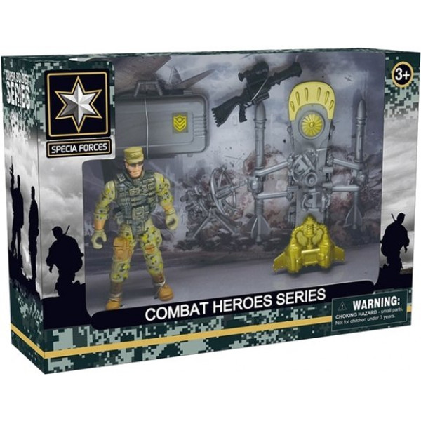 Фото - Набор игровых фигурок DIY TOYS Военный с оборудованием (CJ-2175184)