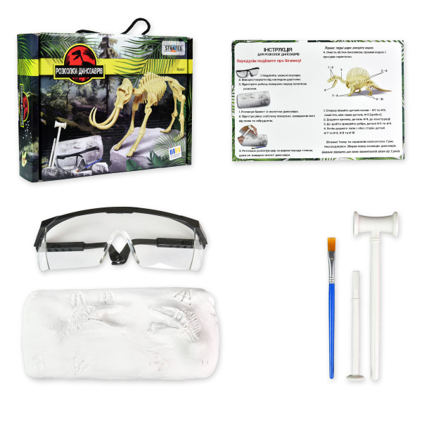 Фото - Набор для исследования Strateg Мамонт укр. (30834)