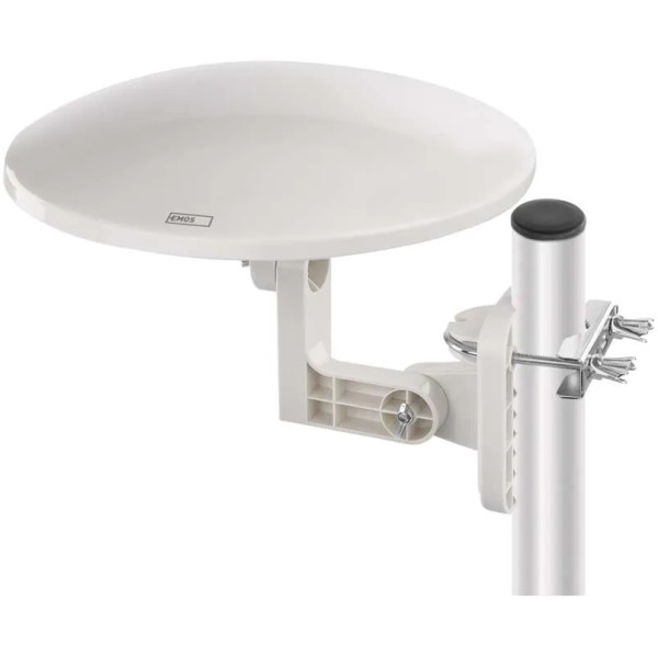 Фото - Антенна наружная EMOS SJ0803, V900, DVB-T2, FM, DAB, 0–80 км, 360°, фильтр LTE/4G/5G