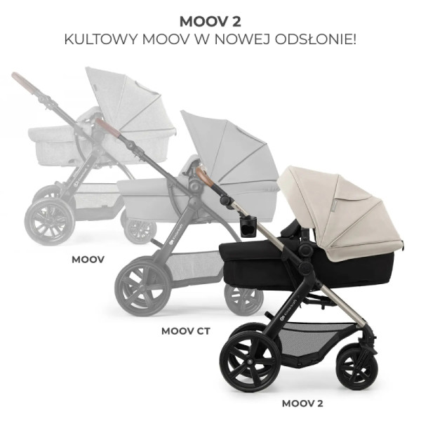 Фото - Коляска универсальная 3 в 1 Kinderkraft Moov 2 Moonlight Gray (KSMOOV02GRYEV00)