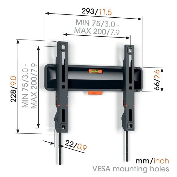 Фото - Крепление для телевизора Vogels TVM 3203 Black
