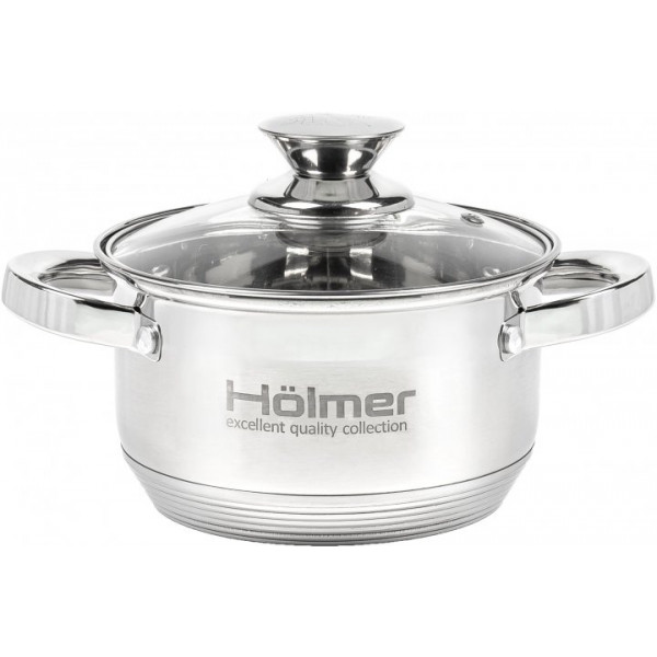 Фото - Кастрюля Holmer CR-12527-SS Фото - Кастрюля Holmer CR-12527-SS