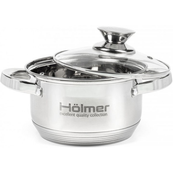 Фото - Кастрюля Holmer CR-12527-SS