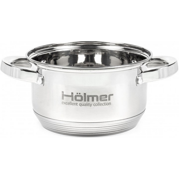 Фото - Кастрюля Holmer CR-12527-SS