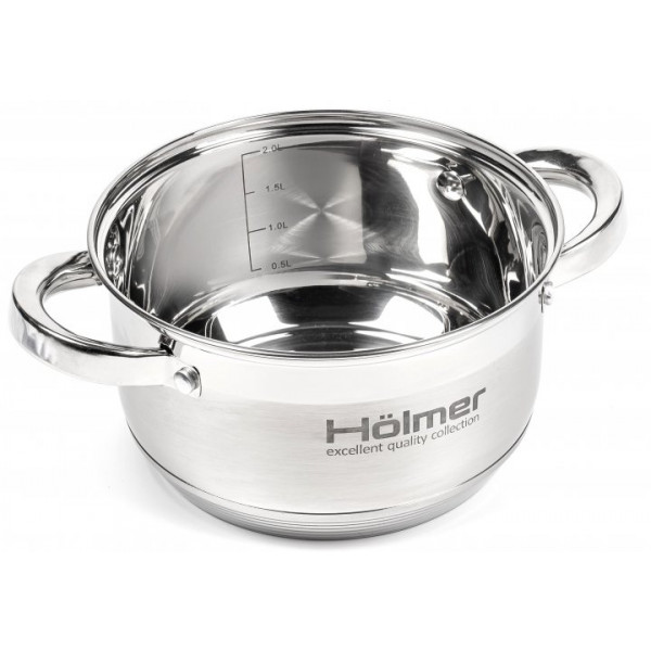 Фото - Кастрюля Holmer CR-12527-SS