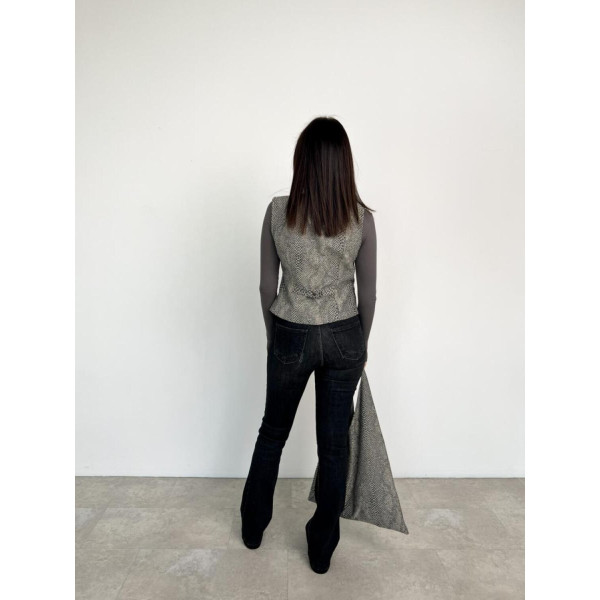 Фото - Шоппер ART KNIT Python коричневая 50x60 см (037896)