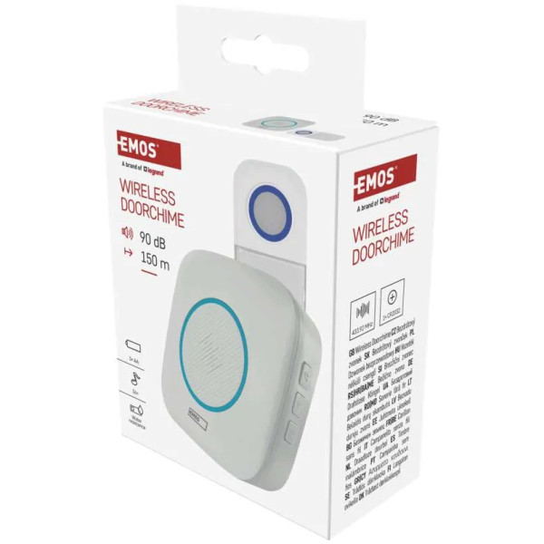 Фото - Беспроводной дверной звонок EMOS P5736 3xAA
