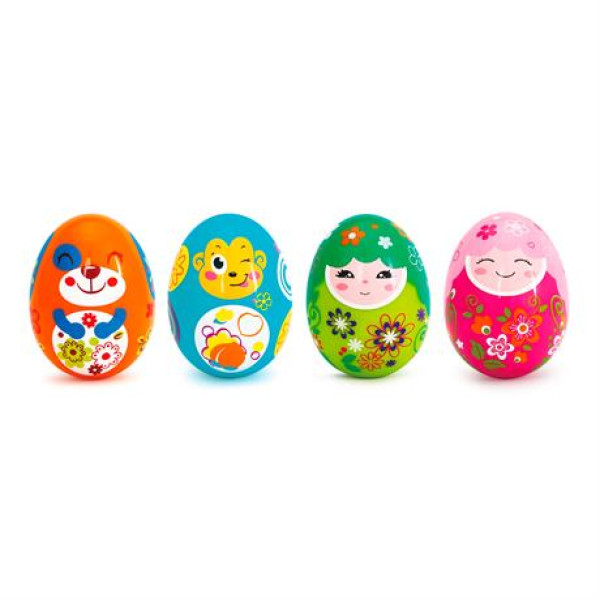 Фото - Погремушка Hola Toys Яйца в ассортименте (3102C)