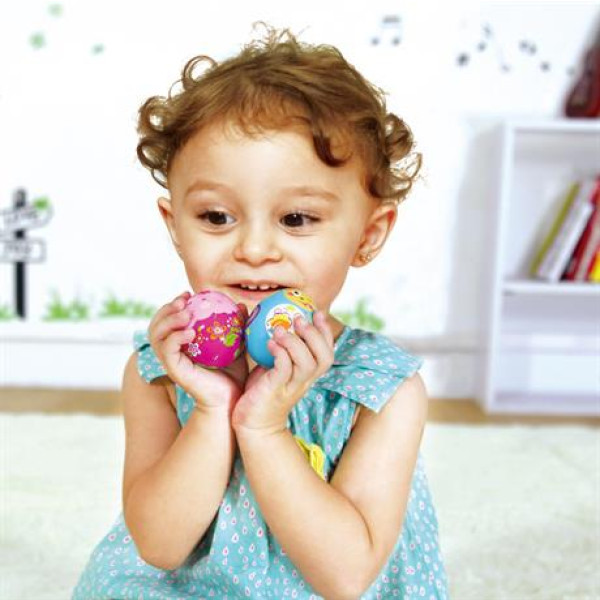 Фото - Погремушка Hola Toys Яйца в ассортименте (3102C)