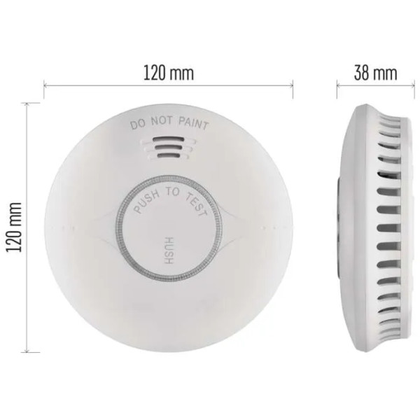 Фото - Беспроводной датчик задымления EMOS Умный P56500S