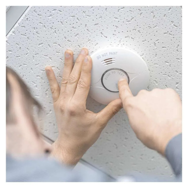 Фото - Беспроводной датчик задымления EMOS Умный P56500S