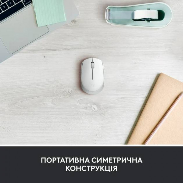 Фото - Мышь беспроводная Logitech M171 White (910-006867)