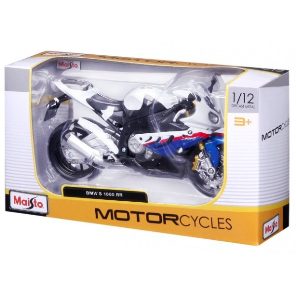 Фото - Коллекционная машинка 1:12 Maisto BMW S1000RR (31101-10042)