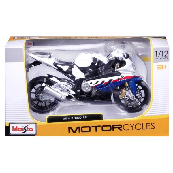 Фото - Коллекционная машинка 1:12 Maisto BMW S1000RR (31101-10042)