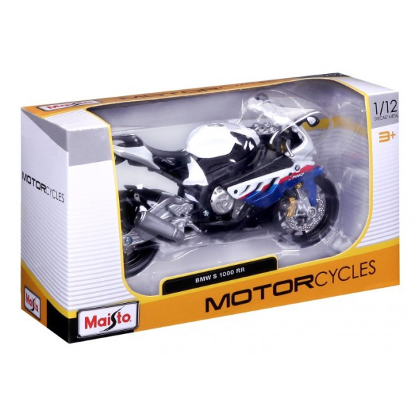 Фото - Коллекционная машинка 1:12 Maisto BMW S1000RR (31101-10042)