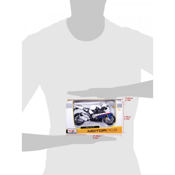 Фото - Коллекционная машинка 1:12 Maisto BMW S1000RR (31101-10042)