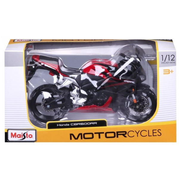 Фото - Коллекционная машинка 1:12 Maisto Honda CBR 600RR (31101-07117)