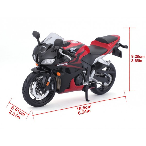 Фото - Коллекционная машинка 1:12 Maisto Honda CBR 600RR (31101-07117)