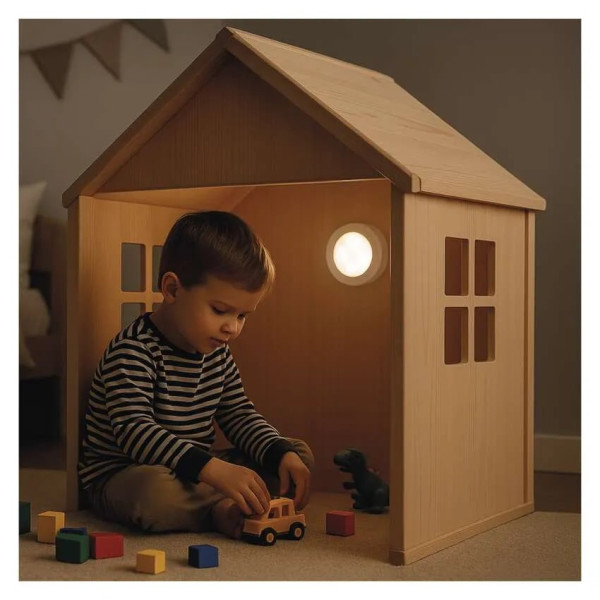 Фото - Ночник EMOS Светодиодный P3327 15 Lm 3xААA пластик