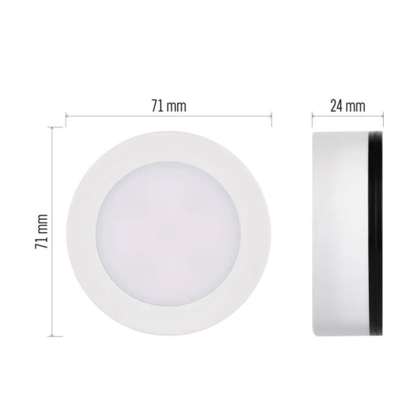 Фото - Ночник EMOS Светодиодный P3327 15 Lm 3xААA пластик