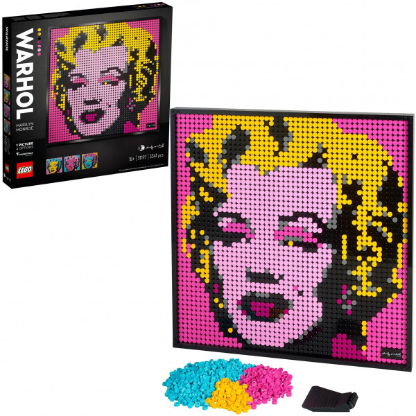 Фото - Конструктор LEGO Art Мерлин Монро Энди Уорхола (31197)
