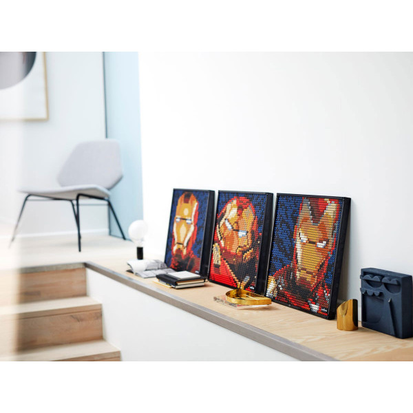 Фото - Конструктор LEGO Art Железный Человек Marvel Studio (31199)