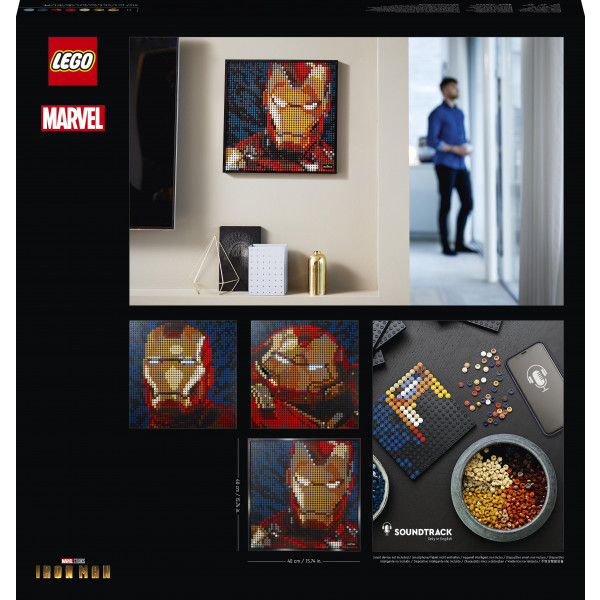 Фото - Конструктор LEGO Art Железный Человек Marvel Studio (31199)