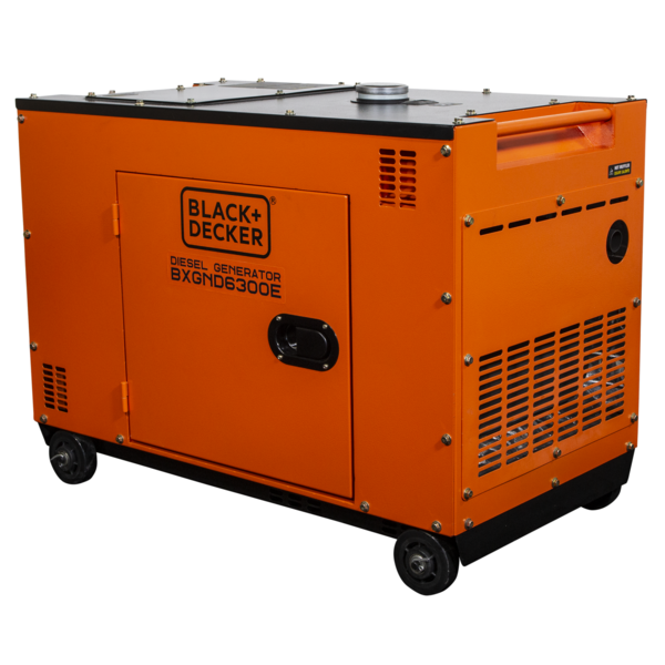 Фото - Генератор дизельный Black&Decker BXGND6300E