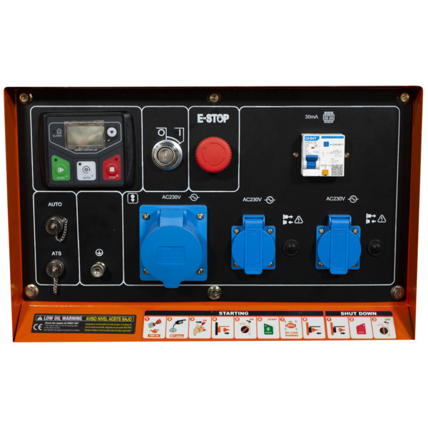 Фото - Генератор дизельный Black&Decker BXGND6300E