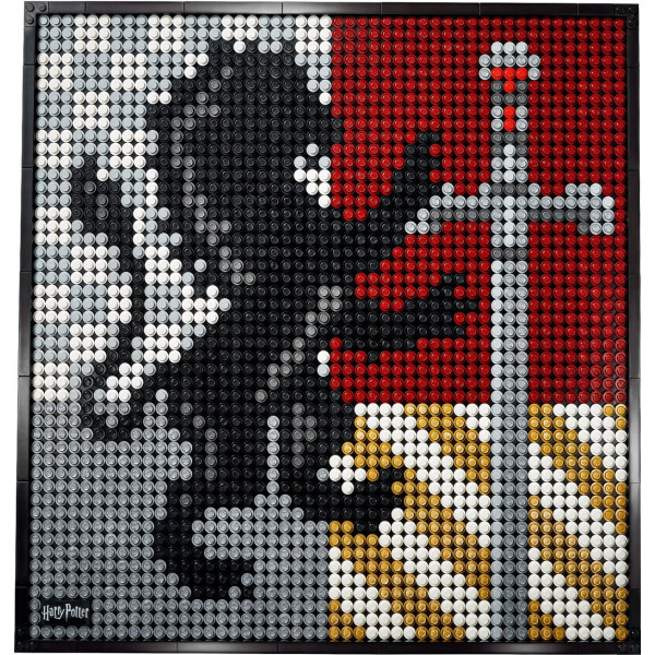Фото - Конструктор LEGO Art Harry Potter Гербы Хогвартса (31201)