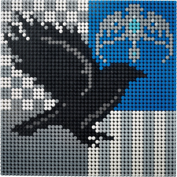 Фото - Конструктор LEGO Art Harry Potter Гербы Хогвартса (31201)