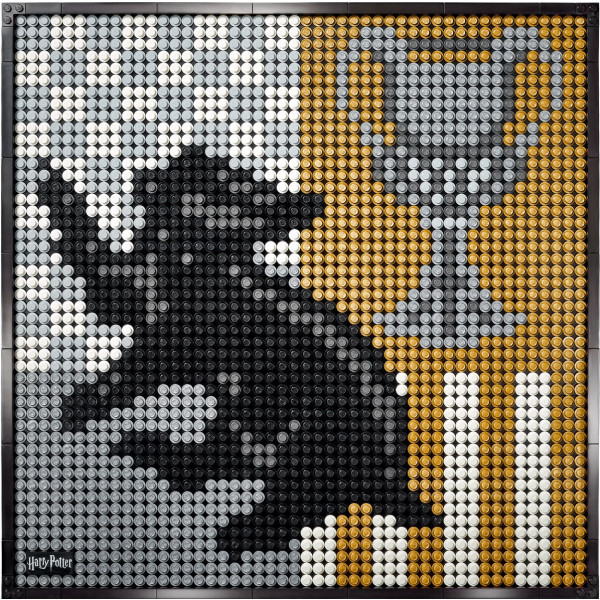Фото - Конструктор LEGO Art Harry Potter Гербы Хогвартса (31201)