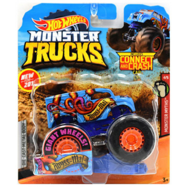 Фото - Базовая машинка Hot Wheels Внедорожник 1:64 серии «Monster Trucks» (в асс.) (FYJ44)