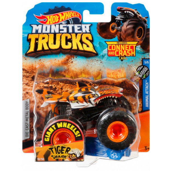 Фото - Базовая машинка Hot Wheels Внедорожник 1:64 серии «Monster Trucks» (в асс.) (FYJ44)