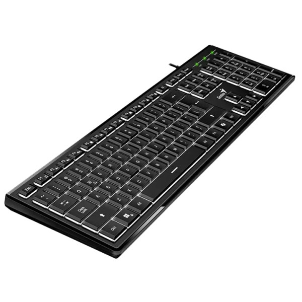 Фото - Клавиатура проводная Genius SlimStar 820 Black (31310055410)