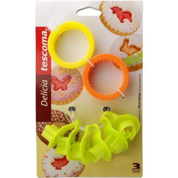 Фото - Набор форм для печенья Tescoma 630913 Delicia