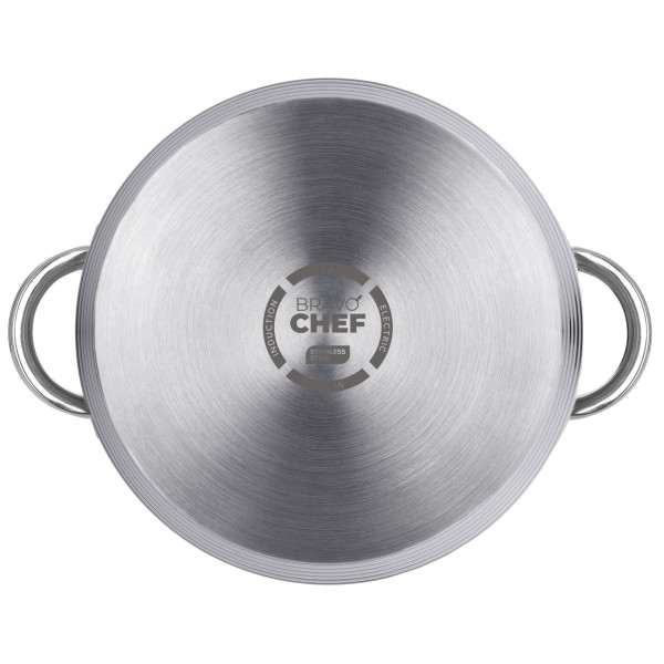 Фото - Кастрюля BRAVO CHEF 18 см 2.6 л с крышкой (BC-2001-18)