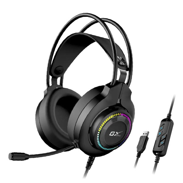 Фото - Гарнитура проводная игровая Genius HS-GX580U Black (31710028400)