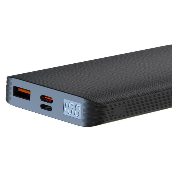 Фото - Батарея мобильная XO 10000 mAh PD20W+QC22.5W Black (PR143)