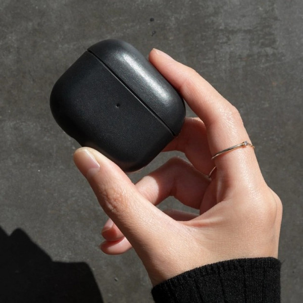Фото - Чехол для наушников Native Union Leather Case Black for Airpods 3rd Gen (APCSE-LTHR-BLK-V2)