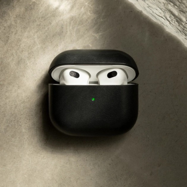 Фото - Чехол для наушников Native Union Leather Case Black for Airpods 3rd Gen (APCSE-LTHR-BLK-V2)