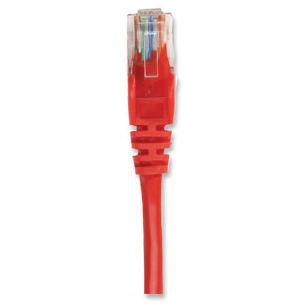 Фото - Кабель патч-корд Intellinet UTP Cat.5e 1м Red (318952)